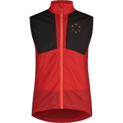 Maloja WeidelgrasM. Langlauf Hybride Vest - Deep Sunset Multi 8688