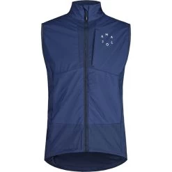 Maloja WeidelgrasM. Langlauf Hybride Vest - Midnight 8581