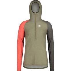 Maloja ZordoM. Mountain Midlayer Shirt Met Lange Mouwen - Oak Multi 8762